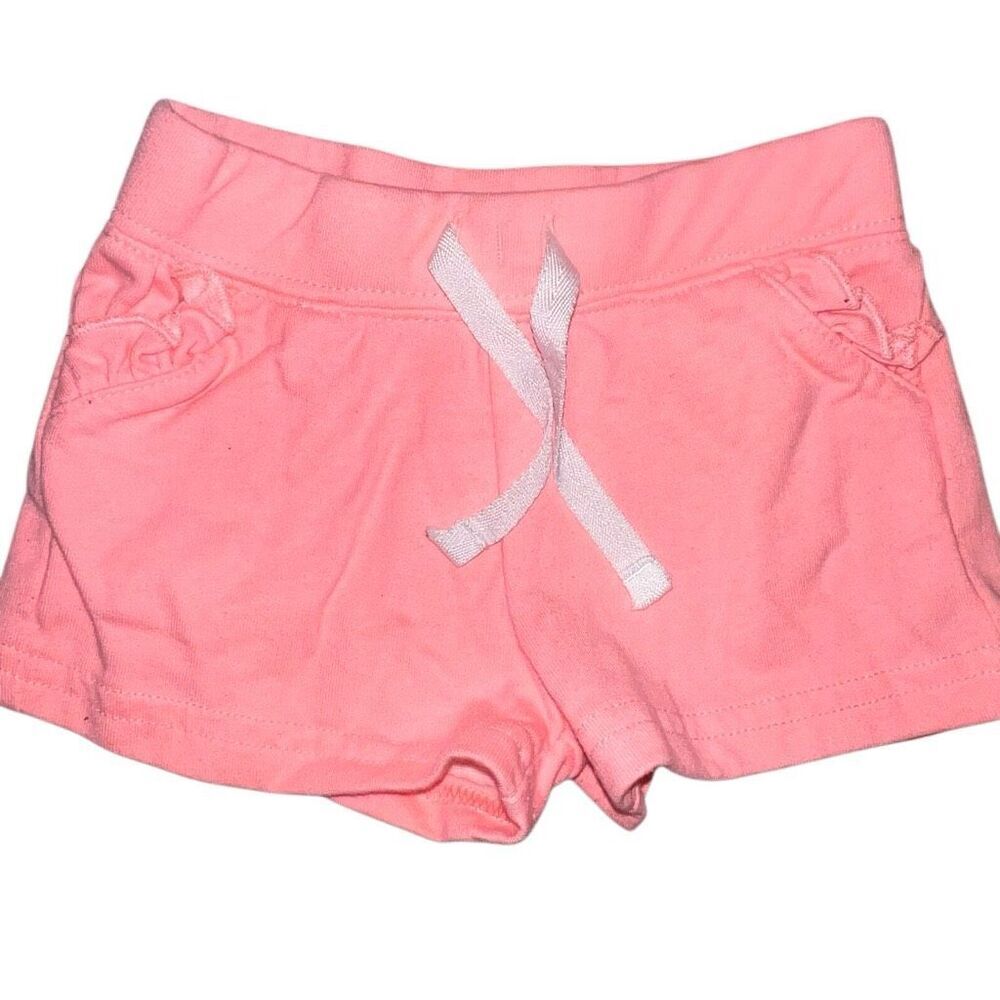 💖 Girls clothing size 6 months coral shorts
